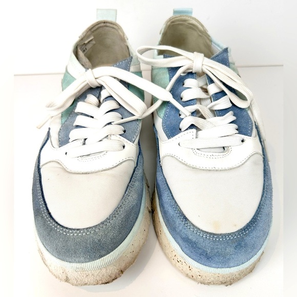 On Foot Spain 955 Sneakers, Size 6, leather & textile lace up, NEW - Picture 2 of 9